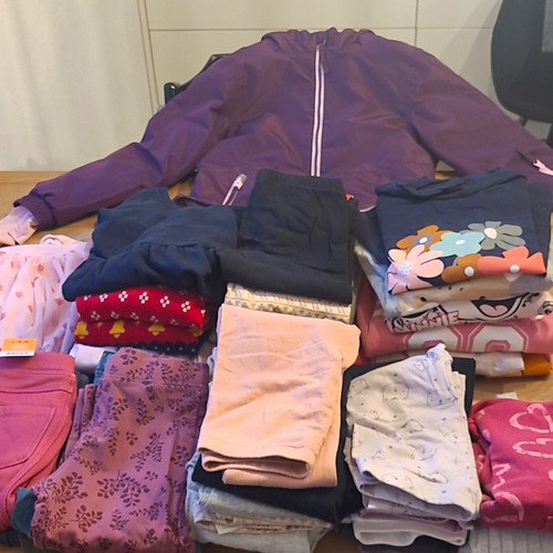 Teile mädchen set gr - ,