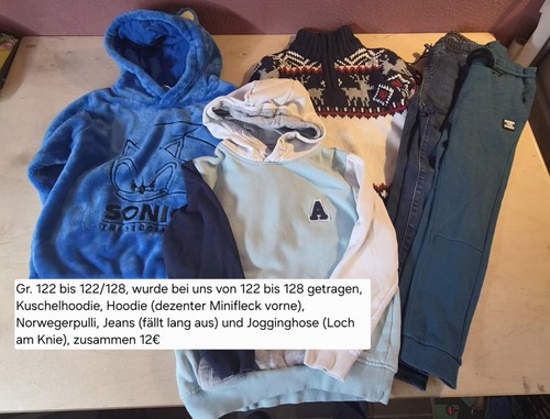 Kleidungspaket junge 122 - kleidungspaket,